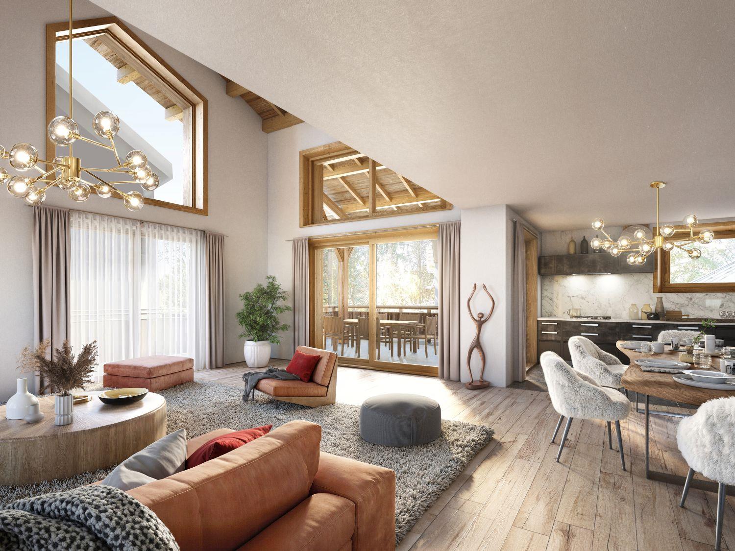 chalet-duplex-neuf-centre-megeve