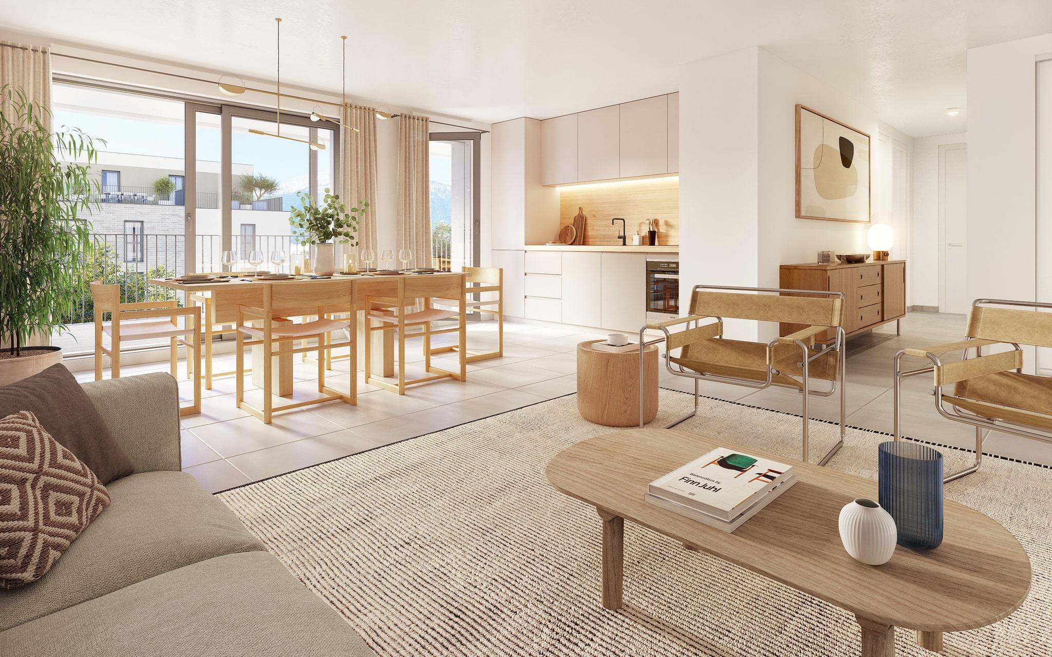 achat T3 appartement Eybens