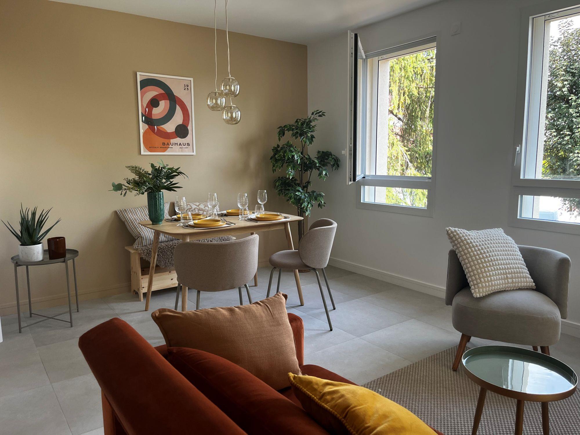 interieur appartement lumineux la tronche