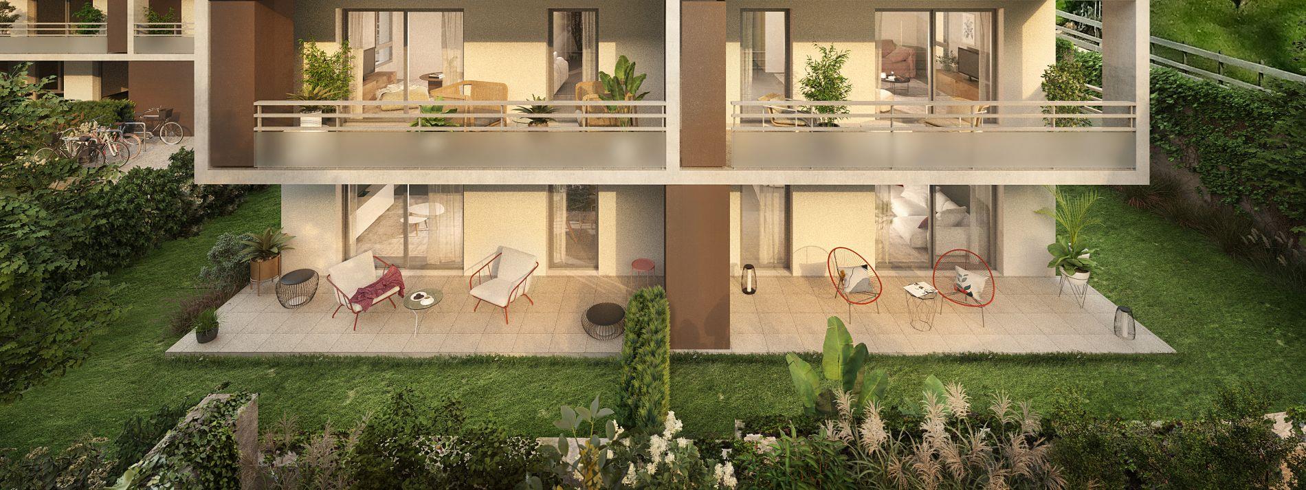 jardin appartement versoud